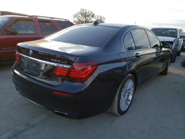 WBAYE8C5XDD132107 - 2013 BMW 7 SERIES BLACK photo 3