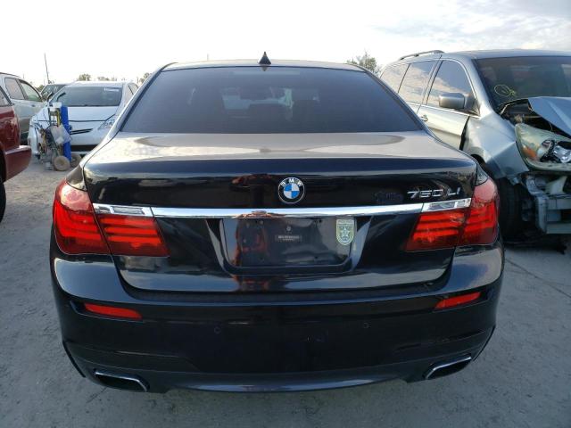 WBAYE8C5XDD132107 - 2013 BMW 7 SERIES BLACK photo 6