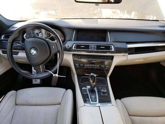 WBAYE8C5XDD132107 - 2013 BMW 7 SERIES BLACK photo 8