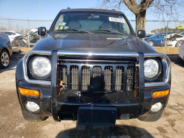 1J4GL58K82W105856 - 2002 JEEP LIBERTY LI BLACK photo 5