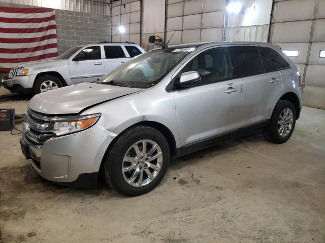 2FMDK4JCXDBB27818 - 2013 FORD EDGE SEL GRAY photo 1