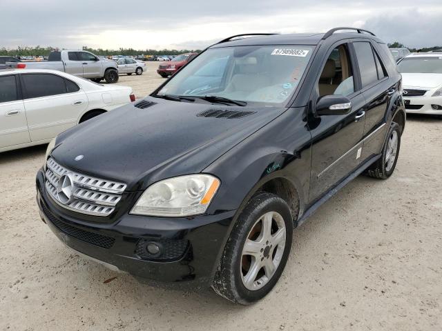 4JGBB22EX8A384426 - 2008 MERCEDES-BENZ ML 320 CDI BLACK photo 1