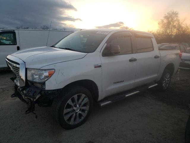 5TFDW5F16DX315055 - 2013 TOYOTA TUNDRA CRE WHITE photo 1