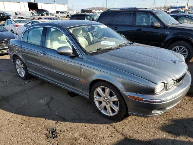 SAJEA51C73WD26750 - 2003 JAGUAR X-TYPE 3.0 GRAY photo 4