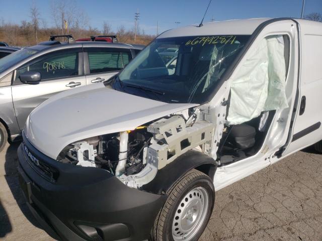 ZFBHRFAB7M6T82481 - 2021 RAM PROMASTER Белый фото 9