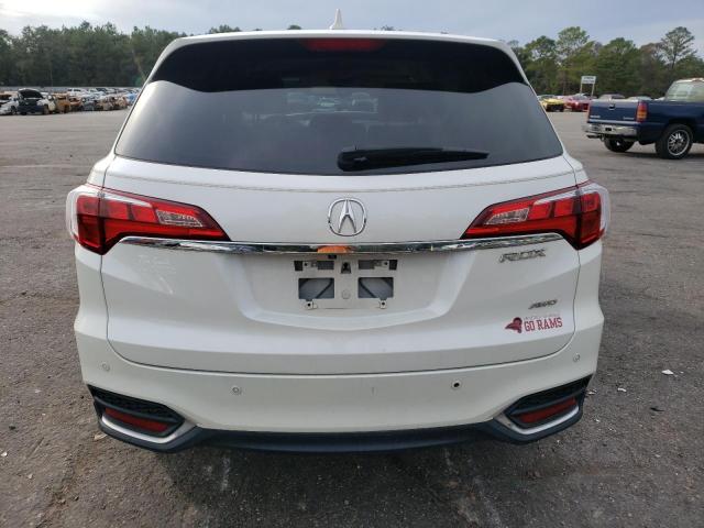 5J8TB4H71GL026973 - 2016 ACURA RDX ADVANC WHITE photo 6