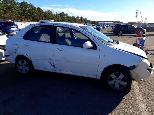 KL1TD56656B621510 - 2006 CHEVROLET AVEO BASE WHITE photo 4