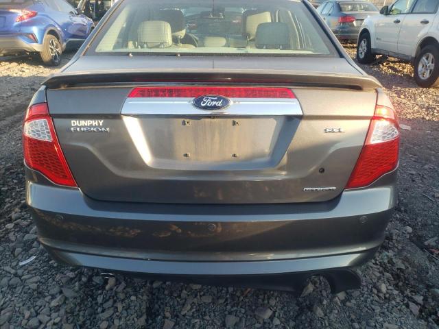 3FAHP0JGXCR405562 - 2012 FORD FUSION SEL GRAY photo 6