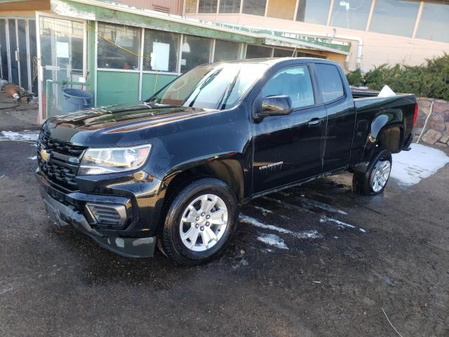 1GCHSCEA3M1285762 - 2021 CHEVROLET COLORADO L BLACK photo 1