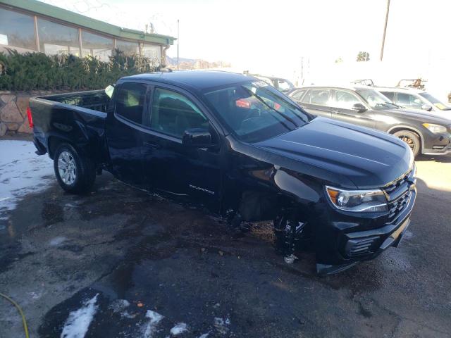1GCHSCEA3M1285762 - 2021 CHEVROLET COLORADO L BLACK photo 4