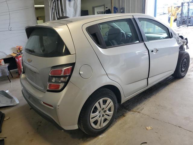 1G1JG6SB9L4128132 - 2020 CHEVROLET SONIC SILVER photo 3