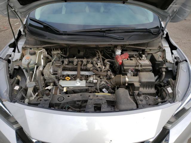 3N1CN8EV1ML807785 - 2021 NISSAN VERSA SV SILVER photo 11