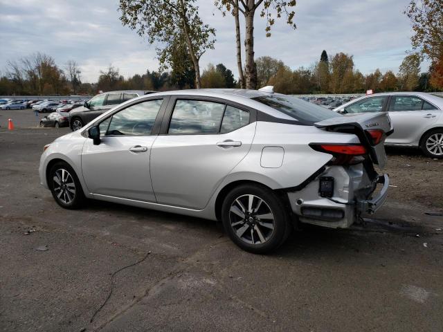 3N1CN8EV1ML807785 - 2021 NISSAN VERSA SV SILVER photo 2