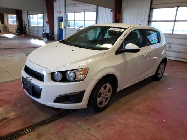 1G1JA6SH0F4135058 - 2015 CHEVROLET SONIC LS WHITE photo 1