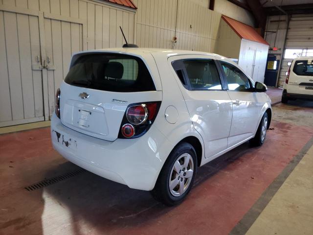 1G1JA6SH0F4135058 - 2015 CHEVROLET SONIC LS WHITE photo 3