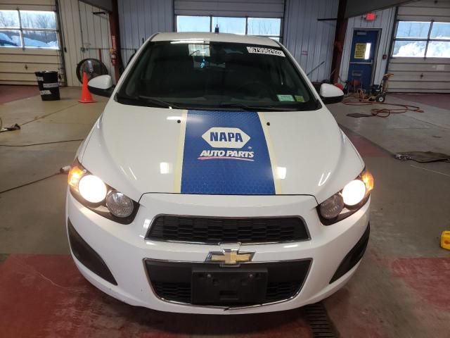 1G1JA6SH0F4135058 - 2015 CHEVROLET SONIC LS WHITE photo 5
