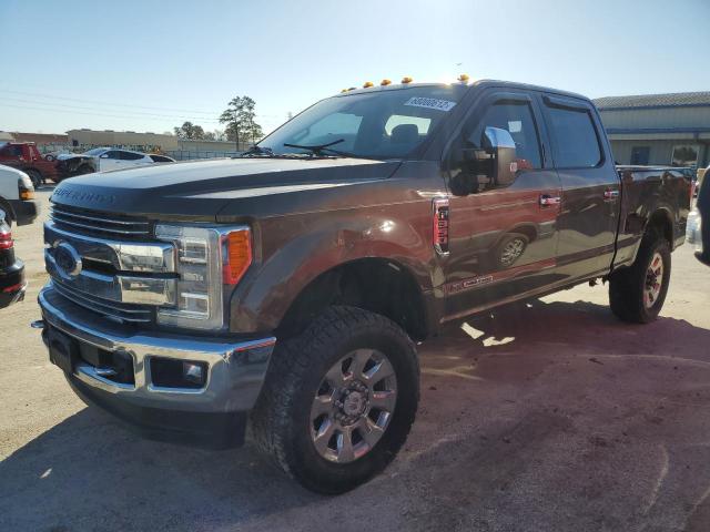 1FT8W3BTXHEB56927 - 2017 FORD F350 SUPER BROWN photo 1