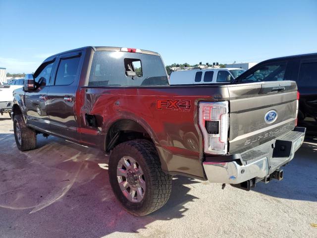 1FT8W3BTXHEB56927 - 2017 FORD F350 SUPER BROWN photo 2