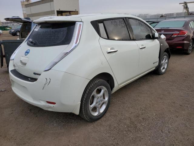 JN1AZ0CP1CT026423 - 2012 NISSAN LEAF SV WHITE photo 3