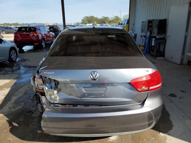 1VWBH7A31DC014543 - 2013 VOLKSWAGEN PASSAT SE GRAY photo 6