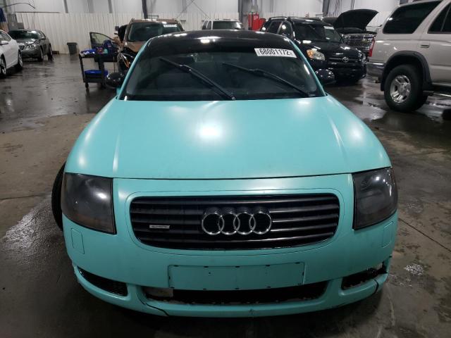 TRUWT28N621035061 - 2002 AUDI TT QUATTRO TURQUOISE photo 5