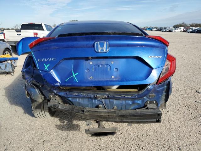 2HGFC2F82LH582193 - 2020 HONDA CIVIC SPOR BLUE photo 6