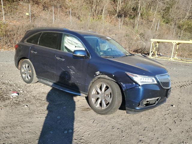 5FRYD4H86FB009593 - 2015 ACURA MDX ADVANC 蓝色 照片 4