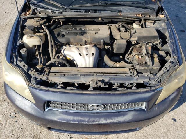 JTKDE167480233347 - 2008 TOYOTA SCION TC BLUE photo 11
