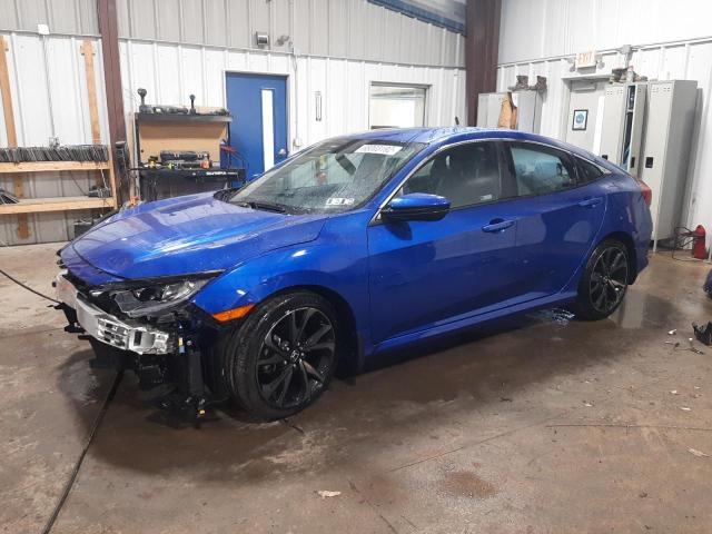 2HGFC2F86LH595044 - 2020 HONDA CIVIC SPOR 蓝色 照片 1