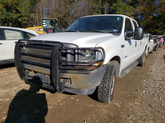 1FTSW31P13ED01050 - 2003 FORD F350 SRW S WHITE photo 1