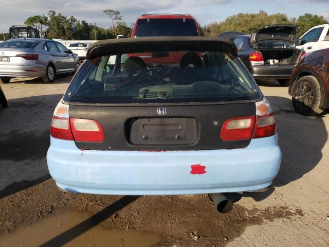 2HGEH2376RH527585 - 1994 HONDA CIVIC VX TWO TONE photo 6