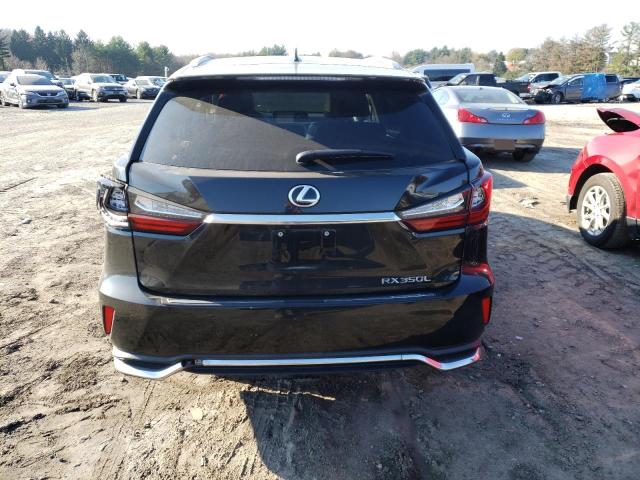 JTJDZKCA9K2020291 - 2019 LEXUS RX 350 L BLACK photo 6