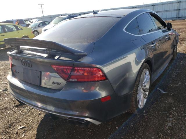 WUAW2AFC5EN903169 - 2014 AUDI RS7 GRAY photo 3