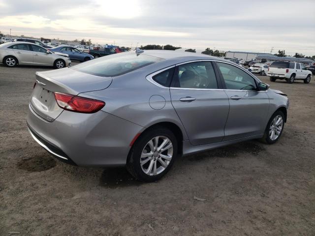 1C3CCCAB8FN600156 - 2015 CHRYSLER 200 LIMITE GRAY photo 3