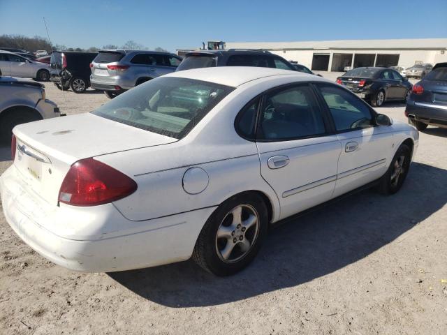 1FAFP55281A247443 - 2001 FORD TAURUS SES WHITE photo 3