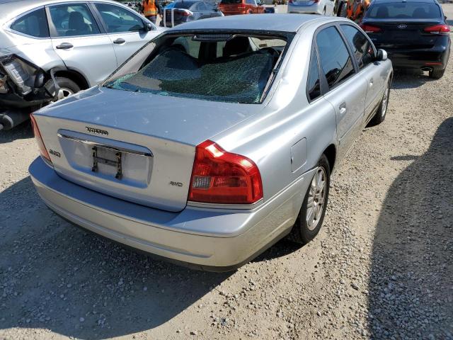 YV1TH59H041365090 - 2004 VOLVO S80 2.5T SILVER photo 3