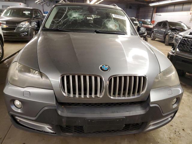 4USFE83557LY66040 - 2007 BMW X5 4.8I GRAY photo 5