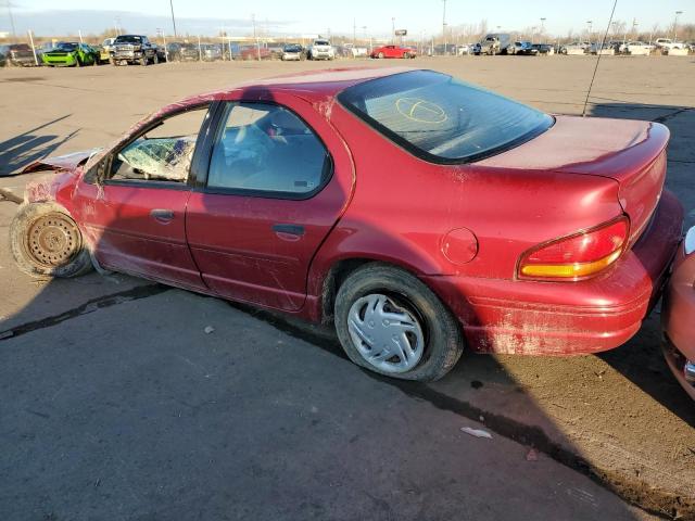 1B3EJ46X1TN289462 - 1996 DODGE STRATUS BURGUNDY photo 2