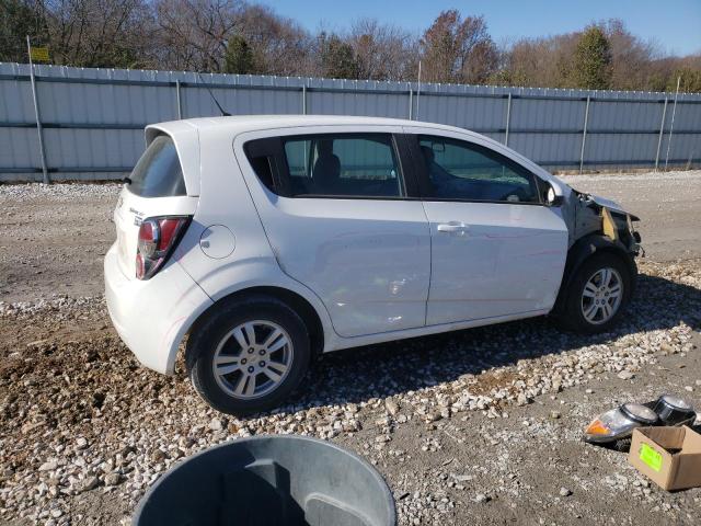 1G1JA6SH7C4140527 - 2012 CHEVROLET SONIC LS WHITE photo 3