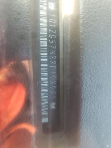 1G1ZG57N88F198989 - 2008 CHEVROLET MALIBU LS ოქროსფერი ფოტო 12