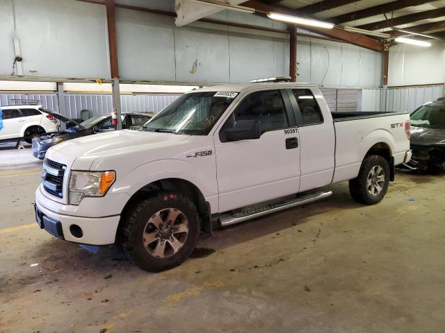 1FTFX1CF7DFD54628 - 2013 FORD F150 SUPER WHITE photo 1