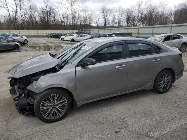 3KPF54AD3NE490727 - 2022 KIA FORTE GT L GRAY photo 1