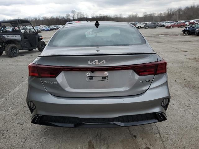 3KPF54AD3NE490727 - 2022 KIA FORTE GT L GRAY photo 6