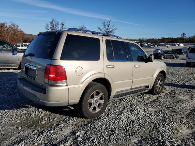 5LMEU88H44ZJ29534 - 2004 LINCOLN AVIATOR 金色 照片 3
