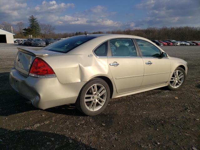 2G1WU57M991132382 - 2009 CHEVROLET IMPALA GOLD photo 3