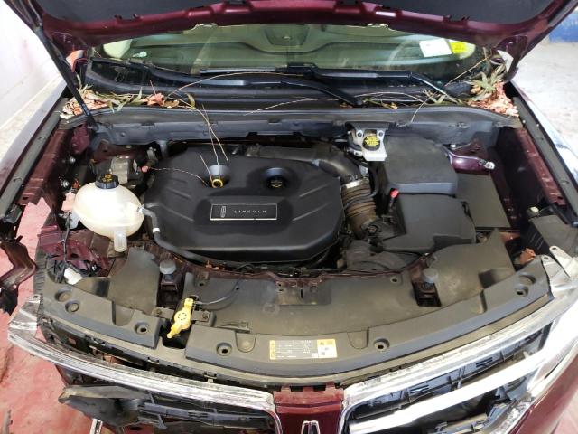 5LMCJ3D93HUL51812 - 2017 LINCOLN MKC RESERV MAROON photo 12