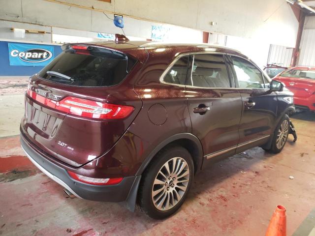 5LMCJ3D93HUL51812 - 2017 LINCOLN MKC RESERV MAROON photo 3