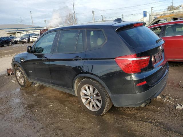 5UXWX9C56D0D04491 - 2013 BMW X3 XDRIVE2 BLACK photo 2