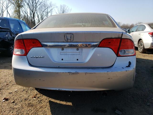 2HGFA1F53AH312716 - 2010 HONDA CIVIC SILVER photo 6