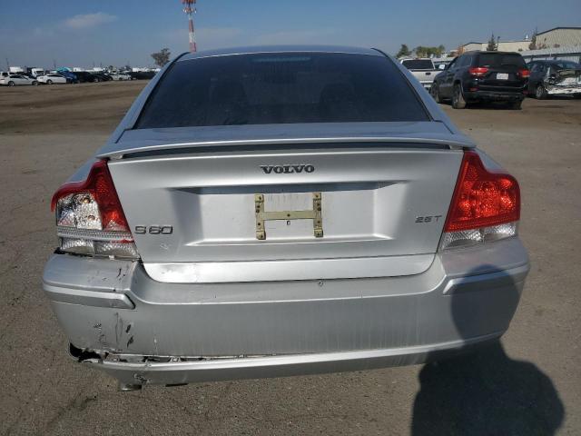 YV1RS592462500351 - 2006 VOLVO S60 2.5T SILVER photo 6